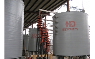 運行于黃海鋼鐵 額定電壓35kV,工作頻率40-60Hz 可調電抗器